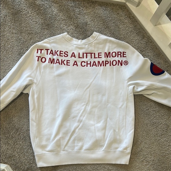 Champion White Sweater for Men - Picture 3 of 3